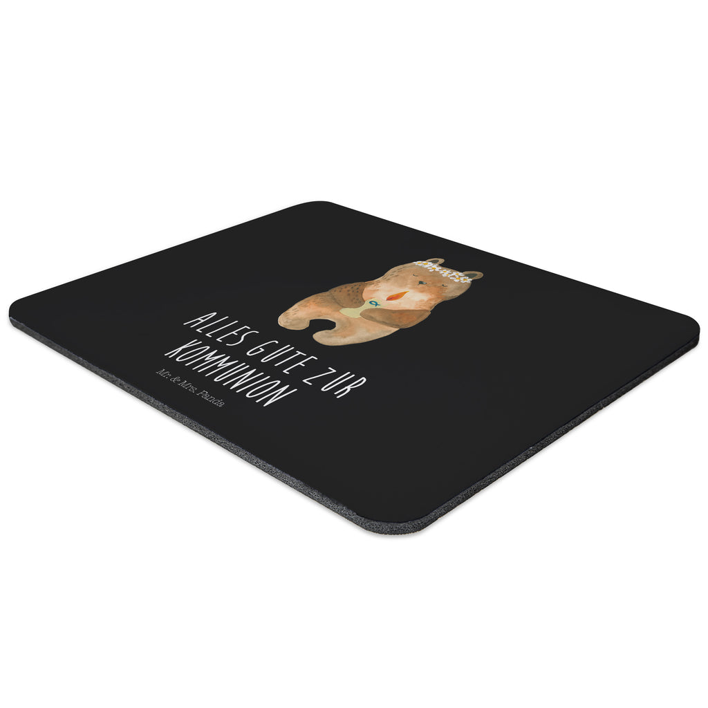 Mauspad Kommunion-Bär Mousepad, Computer zubehör, Büroausstattung, PC Zubehör, Arbeitszimmer, Mauspad, Einzigartiges Mauspad, Designer Mauspad, Bär, Teddy, Teddybär, Kommunion, Gottes Segen, Taufkerze, katholisch