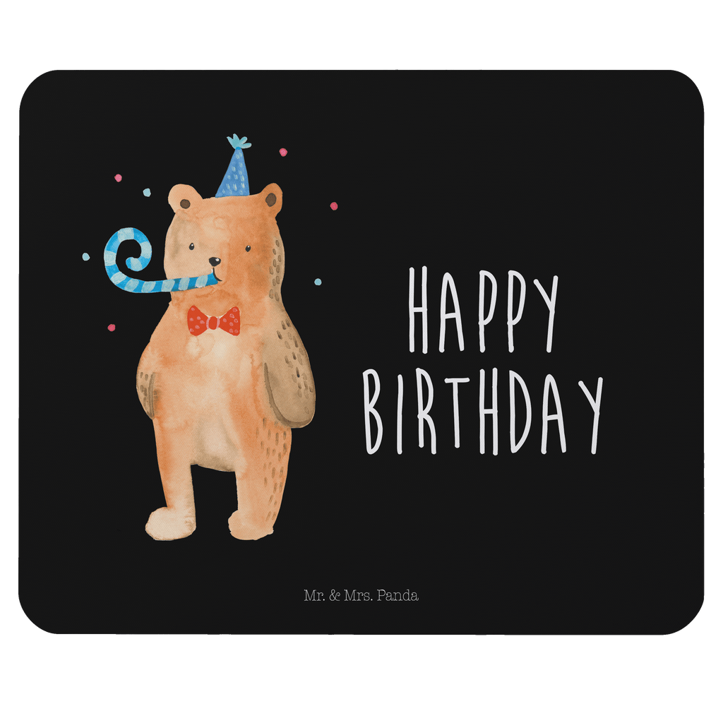 Mauspad Birthday Bär Mousepad, Computer zubehör, Büroausstattung, PC Zubehör, Arbeitszimmer, Mauspad, Einzigartiges Mauspad, Designer Mauspad, Bär, Teddy, Teddybär, Happy Birthday, Alles Gute, Glückwunsch, Geburtstag