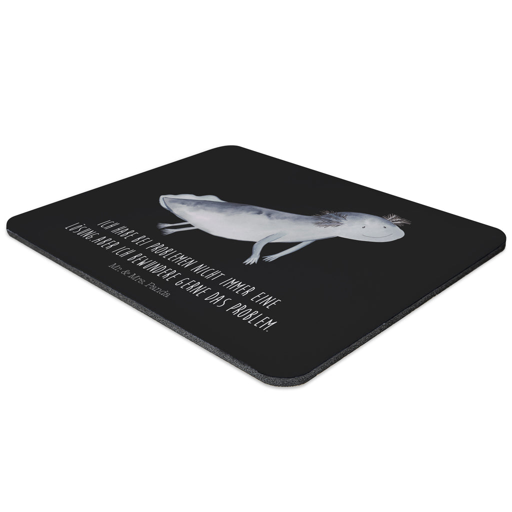 Mauspad Axolotl schwimmt Mousepad, Computer zubehör, Büroausstattung, PC Zubehör, Arbeitszimmer, Mauspad, Einzigartiges Mauspad, Designer Mauspad, Axolotl, Molch, Axolot, Schwanzlurch, Lurch, Lurche, Problem, Probleme, Lösungen, Motivation