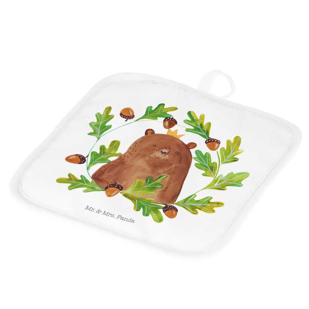 2er Set Topflappen  Bär König Topflappen, Topfuntersetzer, Ofenhandschuh, Topflappen Set, Topflappen lustig, Topflappen mit Spruch, Bär, Teddy, Teddybär, Papa, Papa Bär, bester Vater, bester Papa, weltbester Papa, Vatertag, Vater, Dad, Daddy, Papi