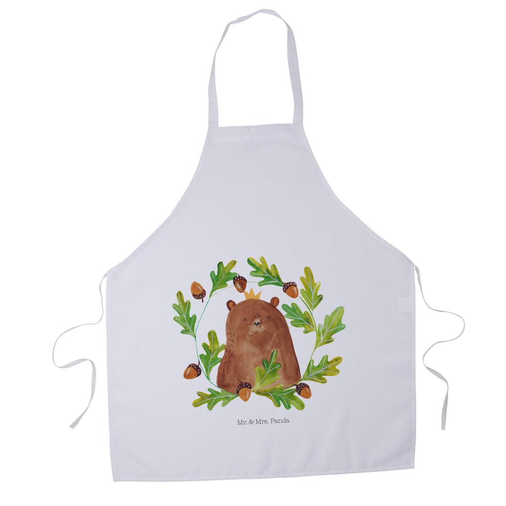 Kochschürze Bär König Schürze, Backschürze, Küchenschürze, Grillschürze, Latzschürze, Bär, Teddy, Teddybär, Papa, Papa Bär, bester Vater, bester Papa, weltbester Papa, Vatertag, Vater, Dad, Daddy, Papi