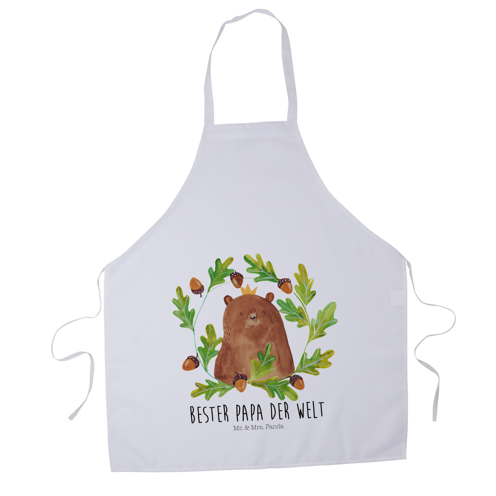 Kochschürze Bär König Schürze, Backschürze, Küchenschürze, Grillschürze, Latzschürze, Bär, Teddy, Teddybär, Papa, Papa Bär, bester Vater, bester Papa, weltbester Papa, Vatertag, Vater, Dad, Daddy, Papi