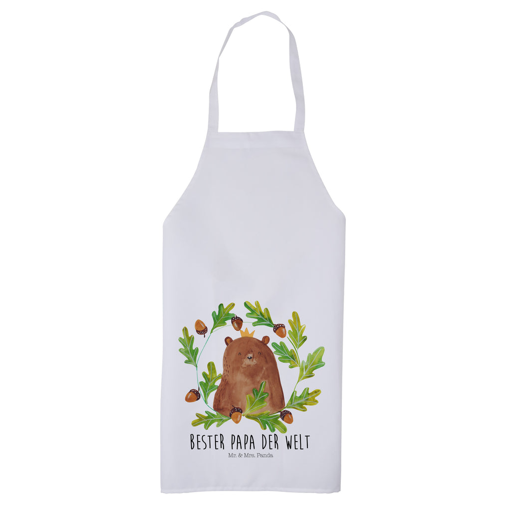 Kochschürze Bär König Schürze, Backschürze, Küchenschürze, Grillschürze, Latzschürze, Bär, Teddy, Teddybär, Papa, Papa Bär, bester Vater, bester Papa, weltbester Papa, Vatertag, Vater, Dad, Daddy, Papi