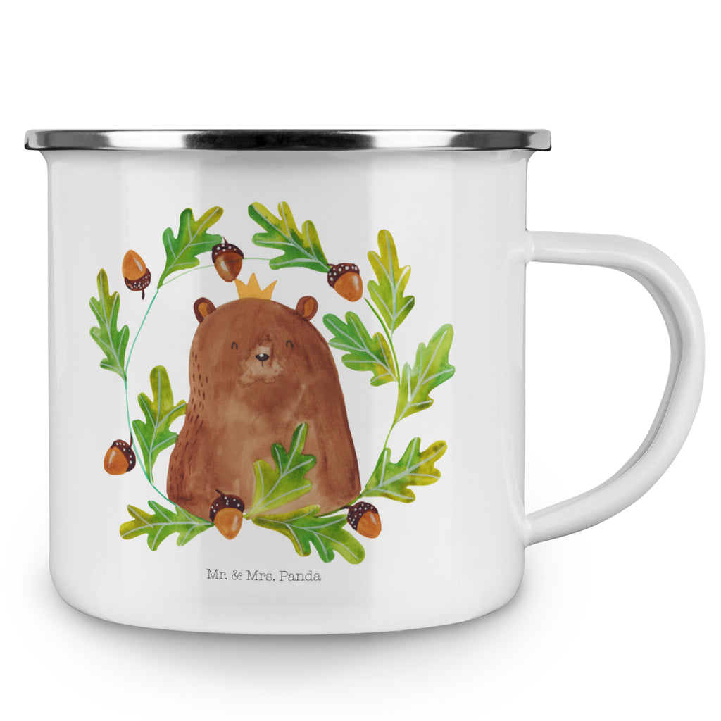Camping Emaille Tasse Bär König Campingtasse, Trinkbecher, Metalltasse, Outdoor Tasse, Emaille Trinkbecher, Blechtasse Outdoor, Emaille Campingbecher, Edelstahl Trinkbecher, Metalltasse für Camping, Kaffee Blechtasse, Camping Tasse Metall, Bär, Teddy, Teddybär, Papa, Papa Bär, bester Vater, bester Papa, weltbester Papa, Vatertag, Vater, Dad, Daddy, Papi