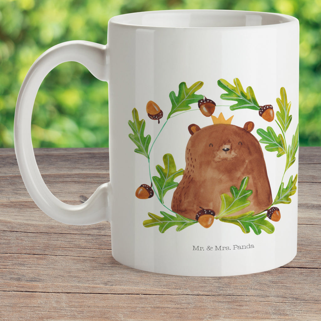 Kindertasse Bär König Kunststoff Tasse, Kindergarten, Tasse, Trinkbecher, Camping Becher, Kaffeetasse, Kunststoffbecher, Kindergartenbecher, Outdoorgeschirr, Kunststoffgeschirr, Reisebecher, Reisetasse, Kinderbecher, Bär, Teddy, Teddybär, Papa, Papa Bär, bester Vater, bester Papa, weltbester Papa, Vatertag, Vater, Dad, Daddy, Papi