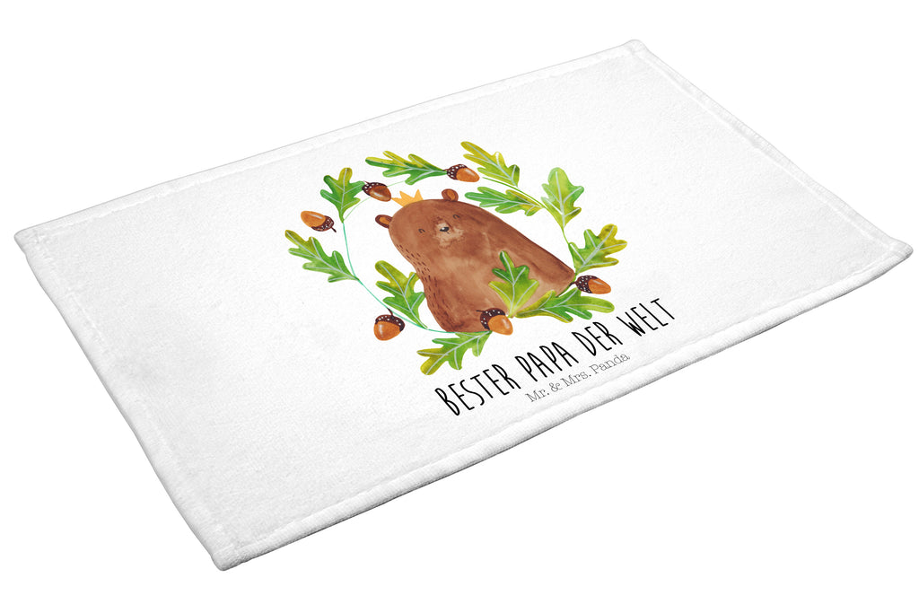 Gäste Handtuch Bär König Gästetuch, Reisehandtuch, Sport Handtuch, Frottier, Kinder Handtuch, Bär, Teddy, Teddybär, Papa, Papa Bär, bester Vater, bester Papa, weltbester Papa, Vatertag, Vater, Dad, Daddy, Papi