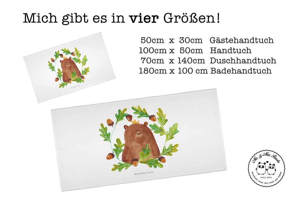 Gäste Handtuch Bär König Gästetuch, Reisehandtuch, Sport Handtuch, Frottier, Kinder Handtuch, Bär, Teddy, Teddybär, Papa, Papa Bär, bester Vater, bester Papa, weltbester Papa, Vatertag, Vater, Dad, Daddy, Papi