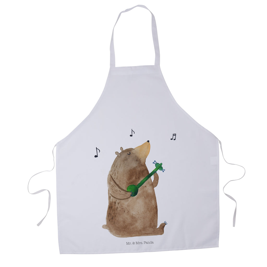 Kochschürze Bär Gitarre Schürze, Backschürze, Küchenschürze, Grillschürze, Latzschürze, Bär, Teddy, Teddybär