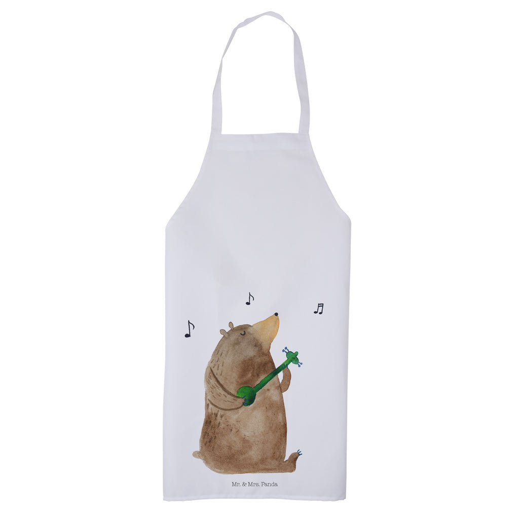 Kochschürze Bär Gitarre Schürze, Backschürze, Küchenschürze, Grillschürze, Latzschürze, Bär, Teddy, Teddybär