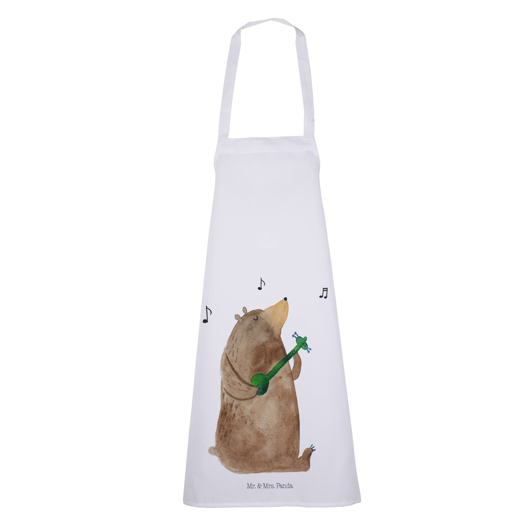 Kochschürze Bär Gitarre Schürze, Backschürze, Küchenschürze, Grillschürze, Latzschürze, Bär, Teddy, Teddybär
