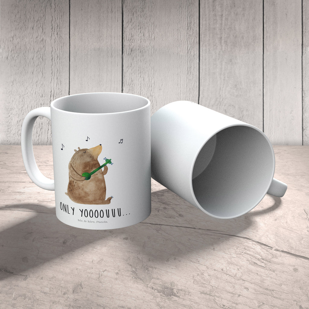 Kindertasse Bär Gitarre Kunststoff Tasse, Kindergarten, Tasse, Trinkbecher, Camping Becher, Kaffeetasse, Kunststoffbecher, Kindergartenbecher, Outdoorgeschirr, Kunststoffgeschirr, Reisebecher, Reisetasse, Kinderbecher, Bär, Teddy, Teddybär