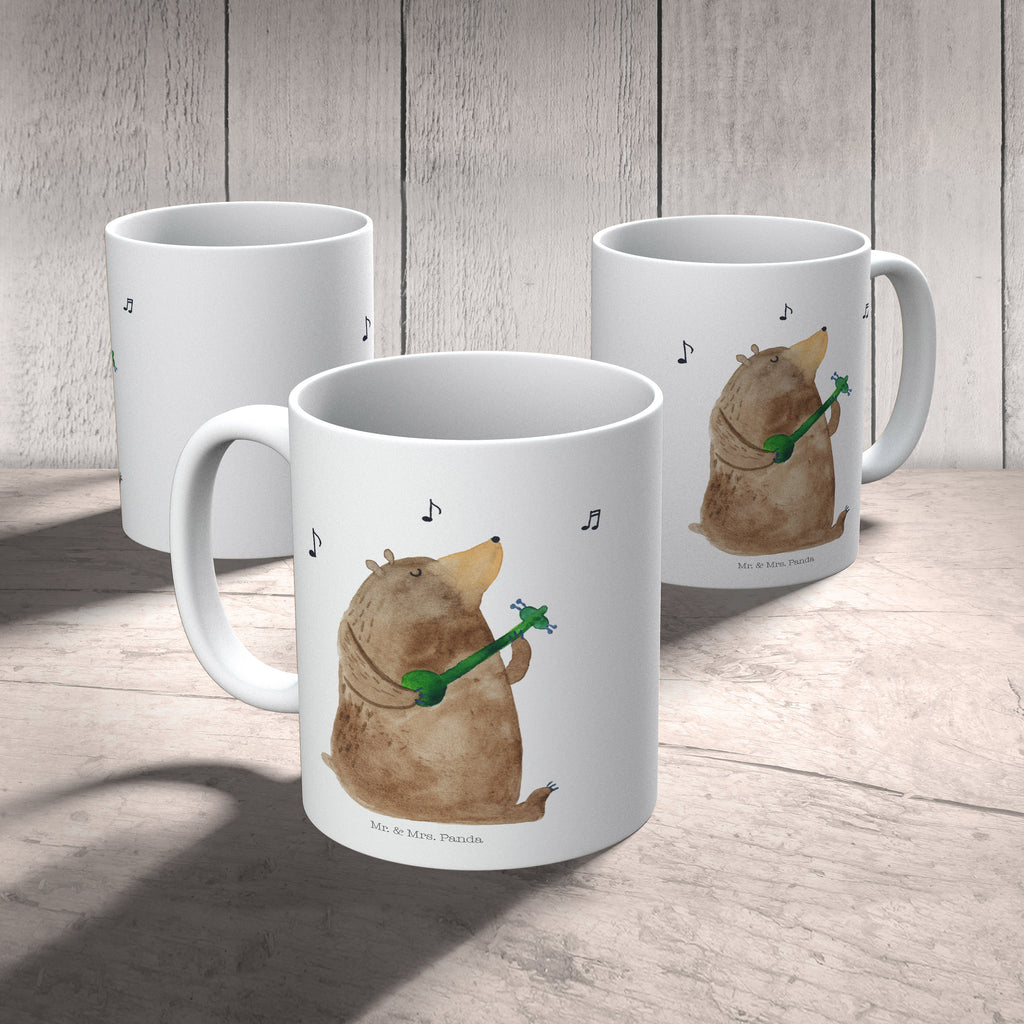 Kindertasse Bär Gitarre Kunststoff Tasse, Kindergarten, Tasse, Trinkbecher, Camping Becher, Kaffeetasse, Kunststoffbecher, Kindergartenbecher, Outdoorgeschirr, Kunststoffgeschirr, Reisebecher, Reisetasse, Kinderbecher, Bär, Teddy, Teddybär