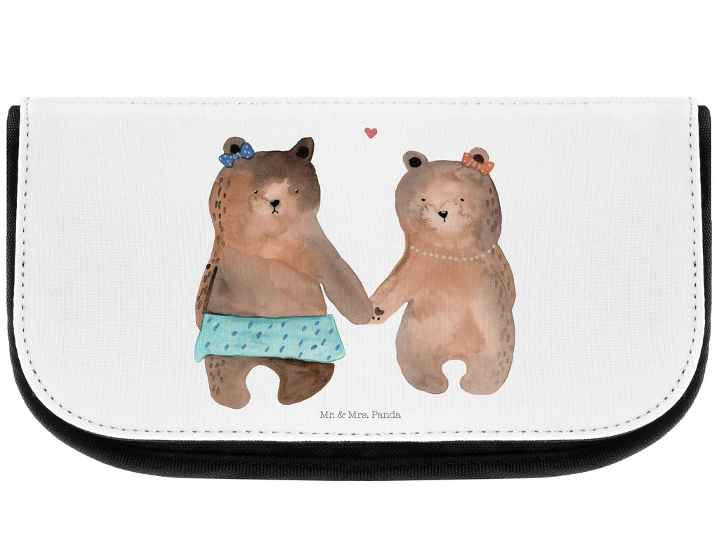 Kosmetiktasche Bär Freundin Kosmetikbeutel, Kulturtasche, Kulturbeutel, Schminktasche, Make-Up Tasche, Bär, Teddy, Teddybär, Bär Freundin Beste Freund Liebe Liebesbeweis Verliebt Kumpel Kumpeliene