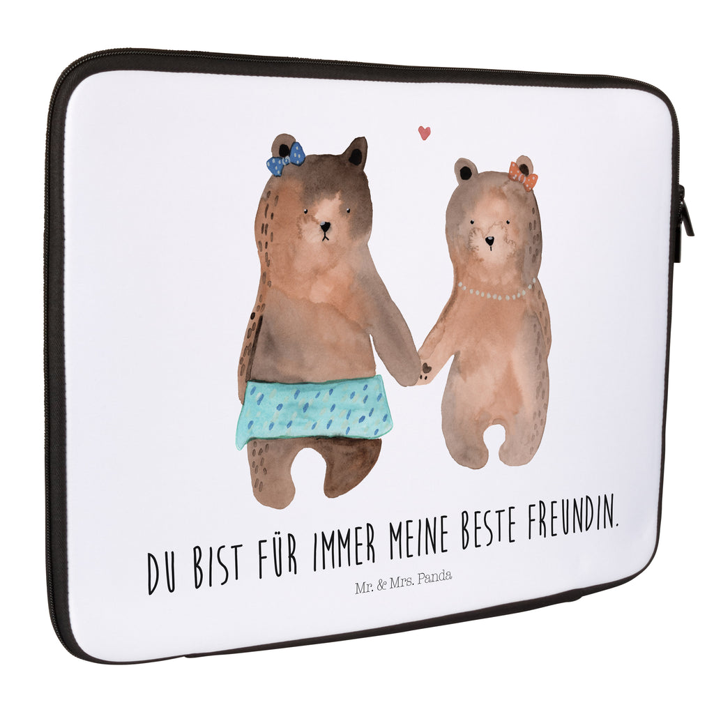 20 x 28 Notebook Tasche  Bär Freundin Notebook Tasche, Laptop, Computertasche, Tasche, Bär, Teddy, Teddybär, Bär Freundin Beste Freund Liebe Liebesbeweis Verliebt Kumpel Kumpeliene