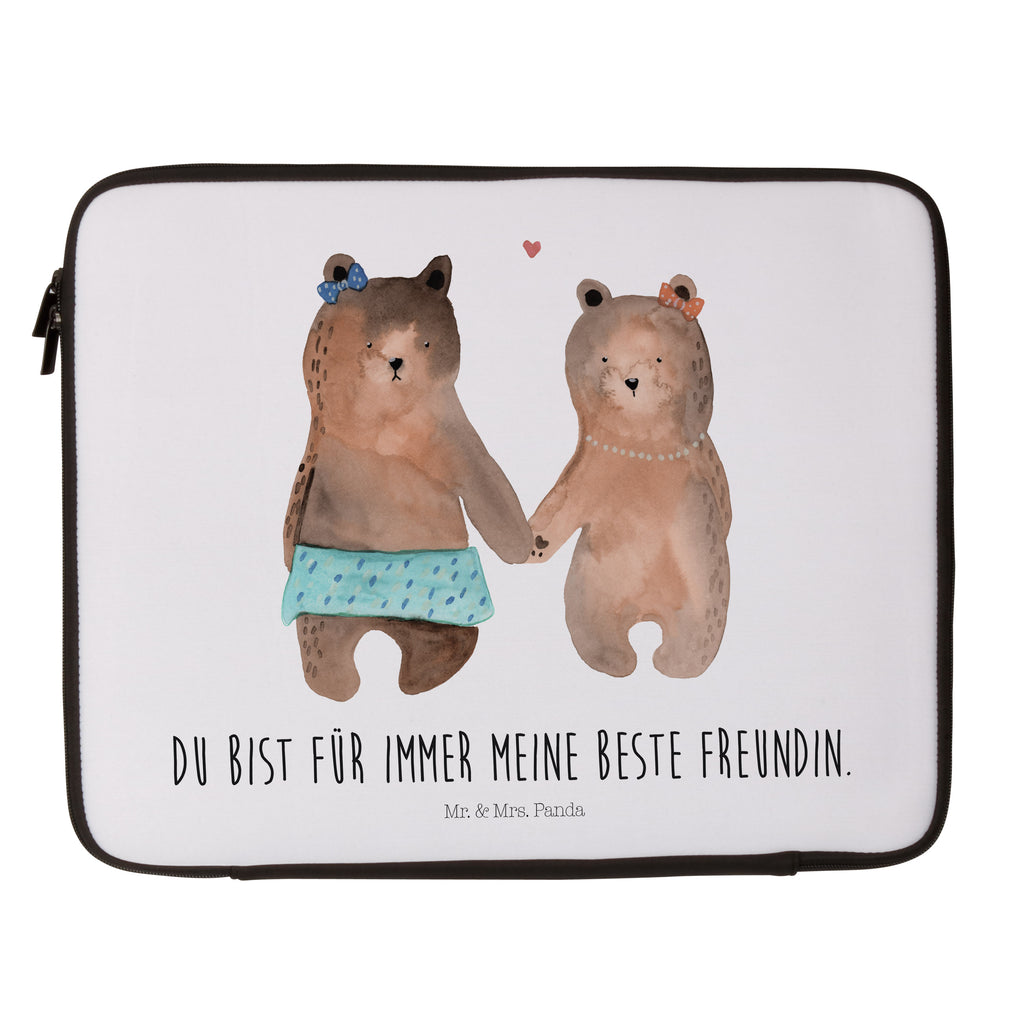 20 x 28 Notebook Tasche  Bär Freundin Notebook Tasche, Laptop, Computertasche, Tasche, Bär, Teddy, Teddybär, Bär Freundin Beste Freund Liebe Liebesbeweis Verliebt Kumpel Kumpeliene