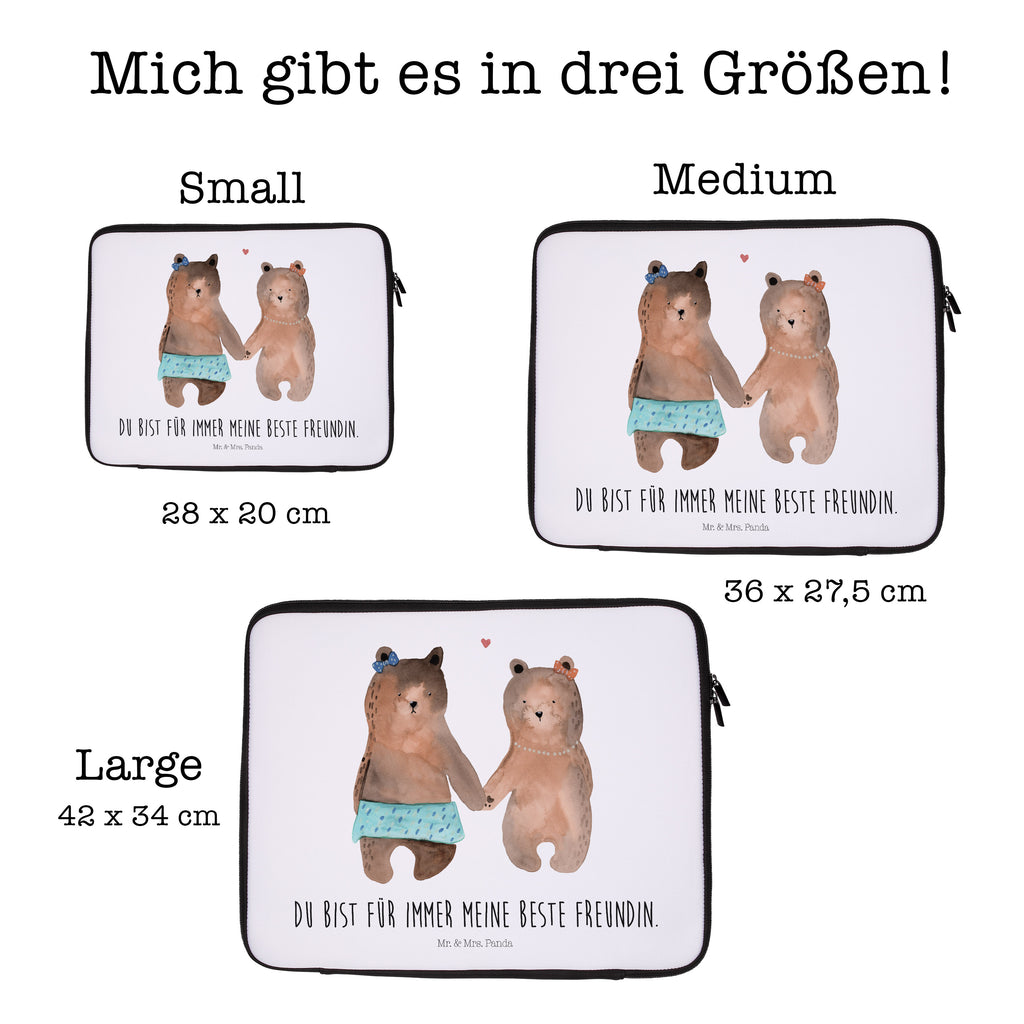 20 x 28 Notebook Tasche  Bär Freundin Notebook Tasche, Laptop, Computertasche, Tasche, Bär, Teddy, Teddybär, Bär Freundin Beste Freund Liebe Liebesbeweis Verliebt Kumpel Kumpeliene