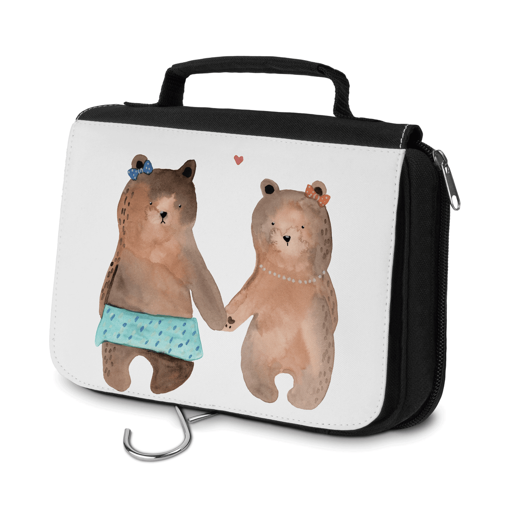 Kulturbeutel Bär Freundin Kulturbeutel, Zum Aufhängen, Waschtasche, Kosmetiktasche, Damen, Herren, Aufbewahrungstasche, Schminktasche, Kosmetikbeutel, Organizer, Kulturtasche, Schminkutensil, Bär, Teddy, Teddybär, Bär Freundin Beste Freund Liebe Liebesbeweis Verliebt Kumpel Kumpeliene
