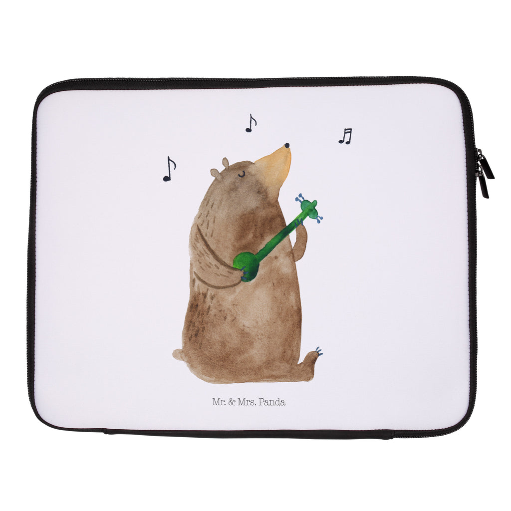 20 x 28 Notebook Tasche  Bär Lied Notebook Tasche, Laptop, Computertasche, Tasche, Bär, Teddy, Teddybär, Bärchen, Bear, Liebeslied, Lied, Song, Valentinstag, Valentine, Geschenk, Partner, Liebe, Freundin, Frau, Herz, Spruch