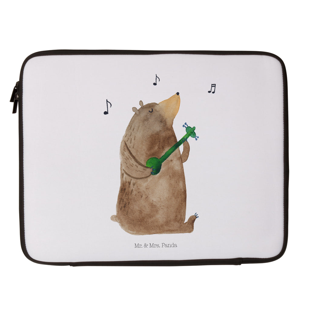 20 x 28 Notebook Tasche  Bär Lied Notebook Tasche, Laptop, Computertasche, Tasche, Bär, Teddy, Teddybär, Bärchen, Bear, Liebeslied, Lied, Song, Valentinstag, Valentine, Geschenk, Partner, Liebe, Freundin, Frau, Herz, Spruch