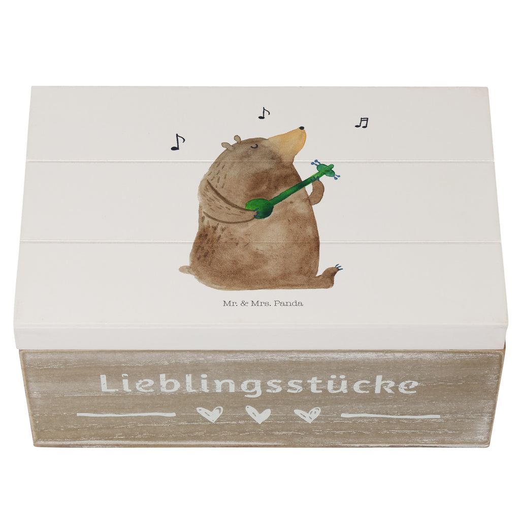 Holzkiste Bär Lied Holzkiste, Kiste, Schatzkiste, Truhe, Schatulle, XXL, Erinnerungsbox, Erinnerungskiste, Dekokiste, Aufbewahrungsbox, Bär, Teddy, Teddybär, Bärchen, Bear, Liebeslied, Lied, Song, Valentinstag, Valentine, Geschenk, Partner, Liebe, Freundin, Frau, Herz, Spruch