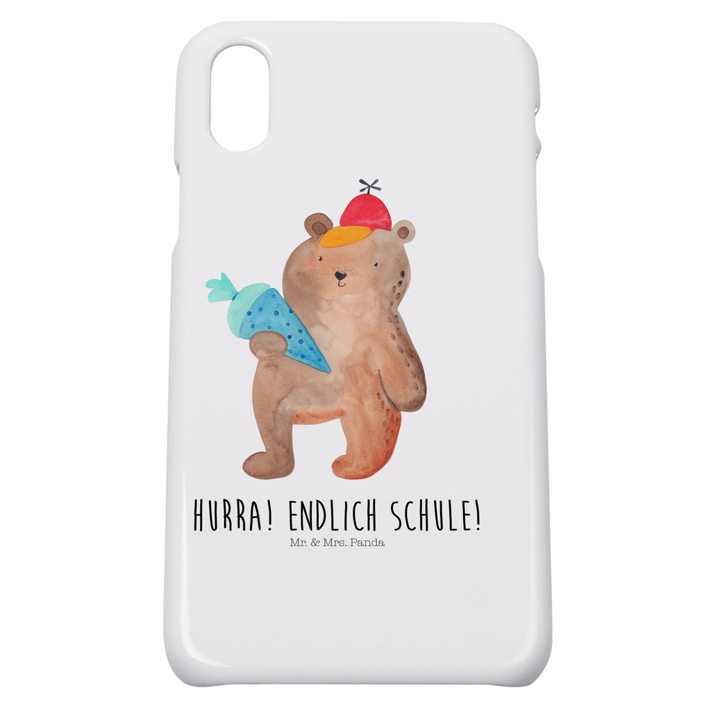 Iphone 10 Handyhülle Bär mit Schultüte Handyhülle, Handycover, Cover, Handy, Hülle, Iphone 10, Iphone X, Bär, Teddy, Teddybär, Bär Motiv, Schultüte, Erster Schultag Geschenk, Einschulung Geschenk, Schule Geschenk, Grundschule, Schulanfang, Schulbeginn