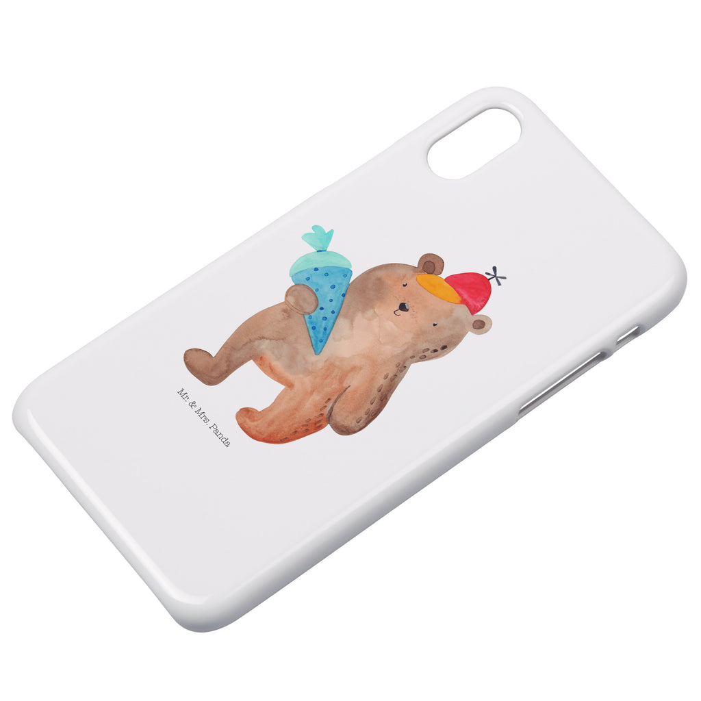 Iphone 10 Handyhülle Bär mit Schultüte Handyhülle, Handycover, Cover, Handy, Hülle, Iphone 10, Iphone X, Bär, Teddy, Teddybär, Bär Motiv, Schultüte, Erster Schultag Geschenk, Einschulung Geschenk, Schule Geschenk, Grundschule, Schulanfang, Schulbeginn