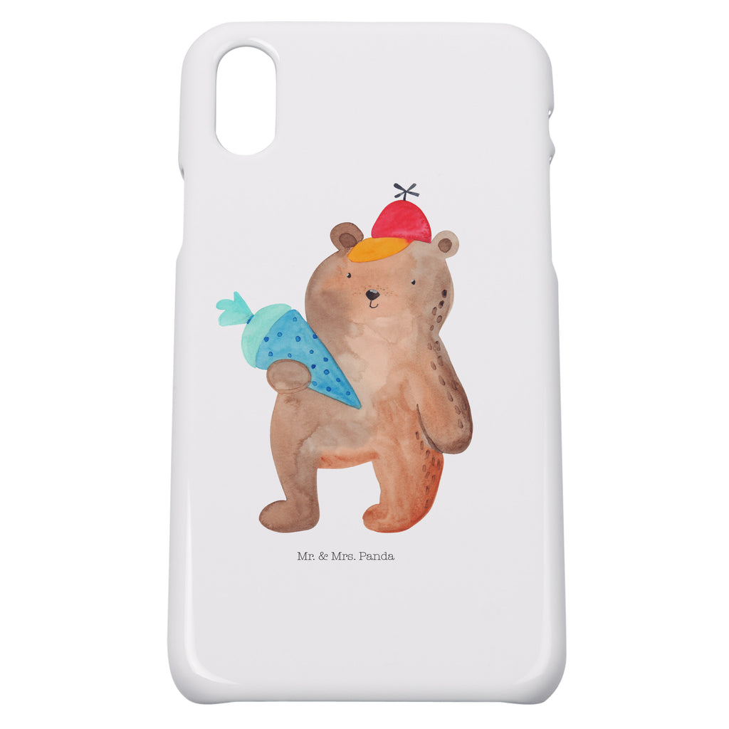 Iphone 10 Handyhülle Bär mit Schultüte Handyhülle, Handycover, Cover, Handy, Hülle, Iphone 10, Iphone X, Bär, Teddy, Teddybär, Bär Motiv, Schultüte, Erster Schultag Geschenk, Einschulung Geschenk, Schule Geschenk, Grundschule, Schulanfang, Schulbeginn