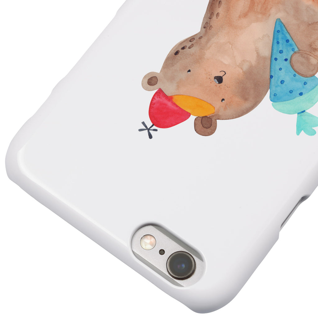 Iphone 6 / 6S Handyhülle Bär mit Schultüte Handyhülle, Handycover, Cover, Handy, Hülle, Iphone 6, Iphone 6s, Bär, Teddy, Teddybär, Bär Motiv, Schultüte, Erster Schultag Geschenk, Einschulung Geschenk, Schule Geschenk, Grundschule, Schulanfang, Schulbeginn