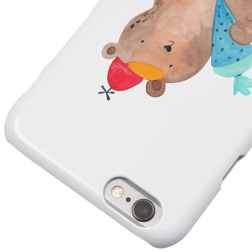 Iphone 6 / 6S Handyhülle Bär mit Schultüte Handyhülle, Handycover, Cover, Handy, Hülle, Iphone 6, Iphone 6s, Bär, Teddy, Teddybär, Bär Motiv, Schultüte, Erster Schultag Geschenk, Einschulung Geschenk, Schule Geschenk, Grundschule, Schulanfang, Schulbeginn