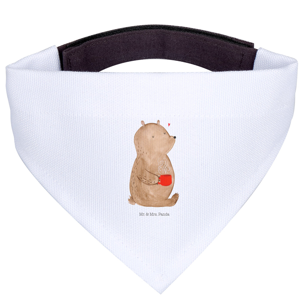 Hundehalstuch L Bär Kaffee Hundehalstuch, Halstuch, Hunde, Tuch, groß, große Hunde, Bär, Teddy, Teddybär, Kaffee, Coffee, Bären, guten Morgen, Morgenroutine, Welt erobern, Welt retten, Motivation