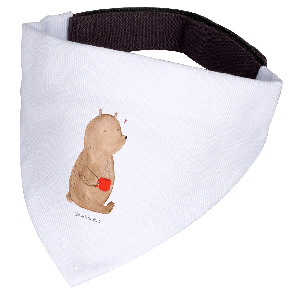 Hundehalstuch L Bär Kaffee Hundehalstuch, Halstuch, Hunde, Tuch, groß, große Hunde, Bär, Teddy, Teddybär, Kaffee, Coffee, Bären, guten Morgen, Morgenroutine, Welt erobern, Welt retten, Motivation