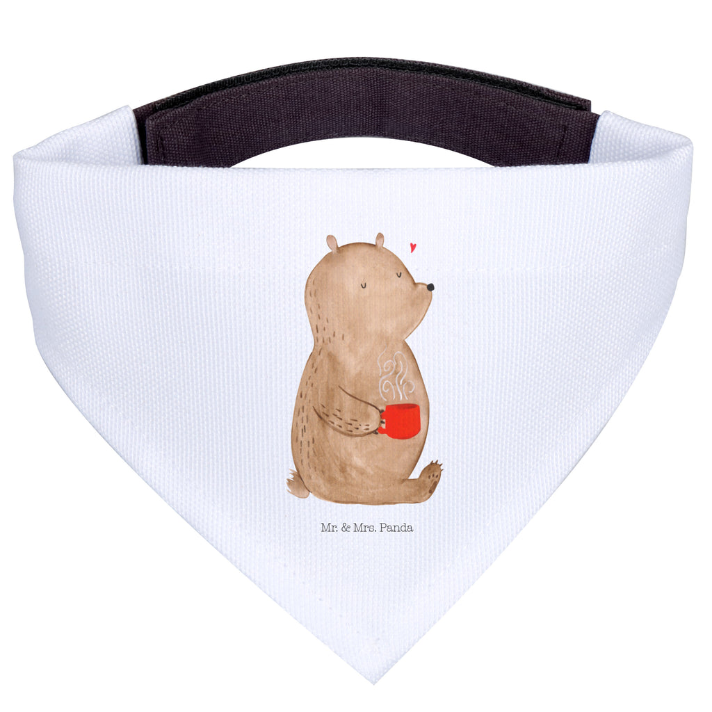 Hundehalstuch L Bär Kaffee Hundehalstuch, Halstuch, Hunde, Tuch, groß, große Hunde, Bär, Teddy, Teddybär, Kaffee, Coffee, Bären, guten Morgen, Morgenroutine, Welt erobern, Welt retten, Motivation