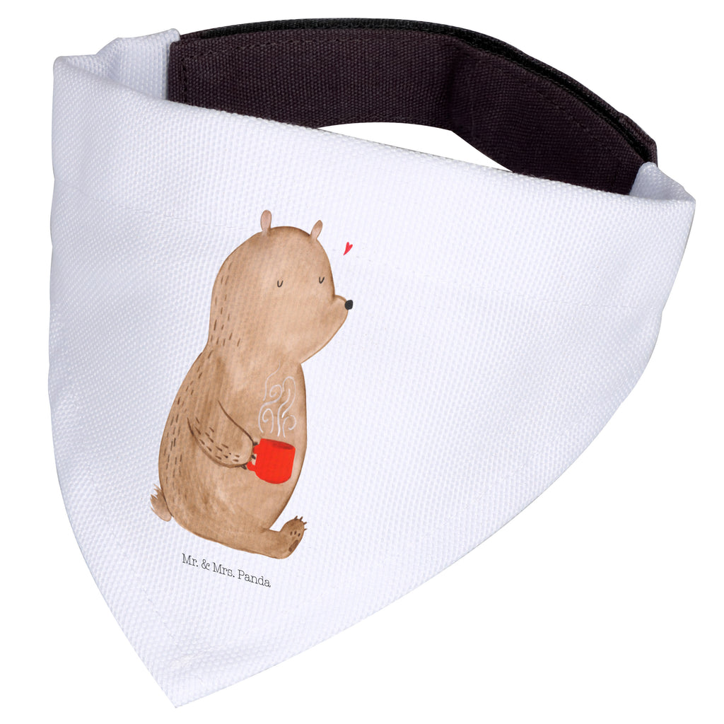 Hundehalstuch L Bär Kaffee Hundehalstuch, Halstuch, Hunde, Tuch, groß, große Hunde, Bär, Teddy, Teddybär, Kaffee, Coffee, Bären, guten Morgen, Morgenroutine, Welt erobern, Welt retten, Motivation