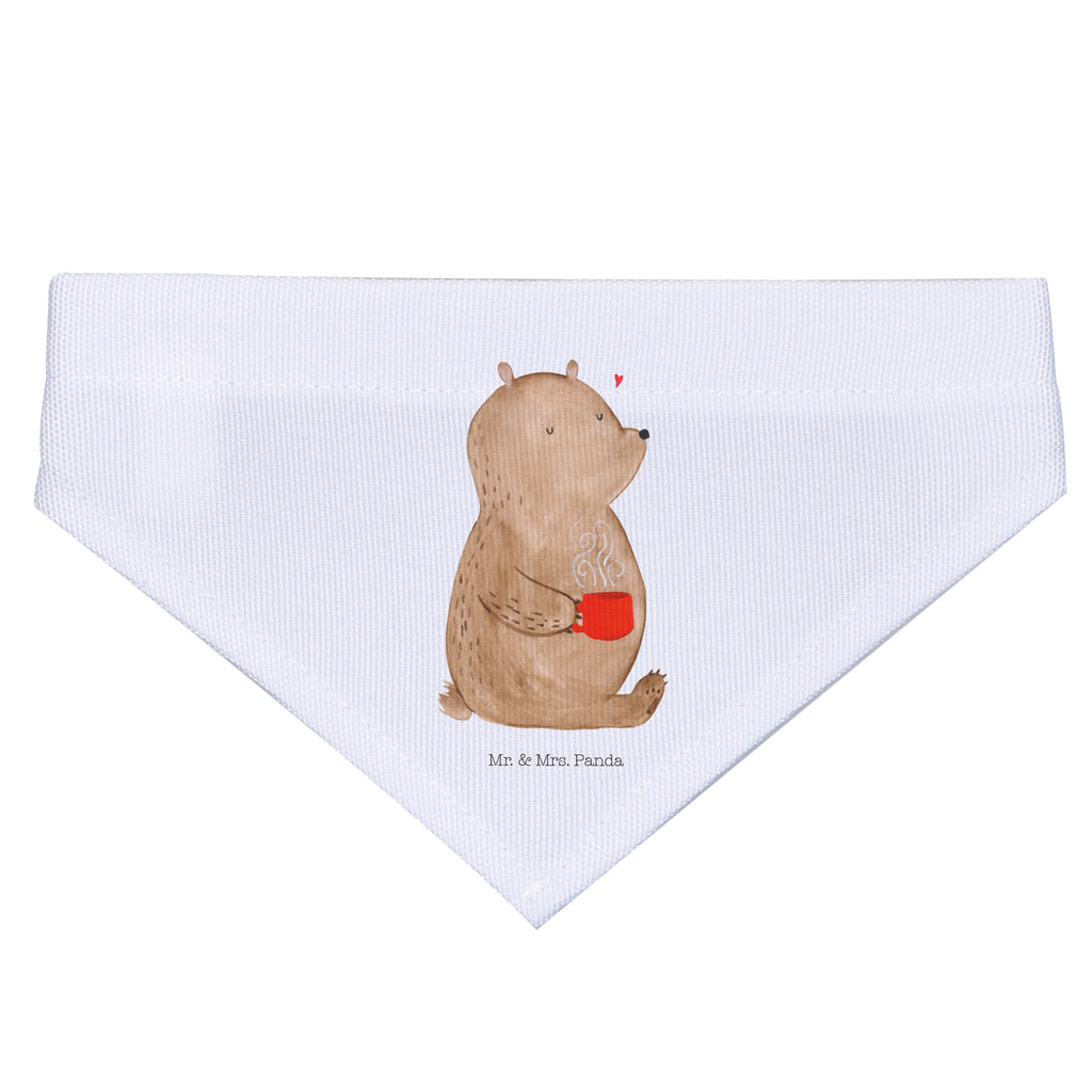 Hundehalstuch L Bär Kaffee Hundehalstuch, Halstuch, Hunde, Tuch, groß, große Hunde, Bär, Teddy, Teddybär, Kaffee, Coffee, Bären, guten Morgen, Morgenroutine, Welt erobern, Welt retten, Motivation