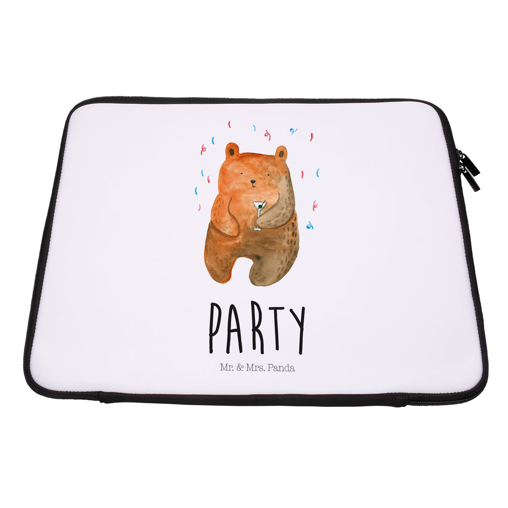 20 x 28 Notebook Tasche  Bär Party Notebook Tasche, Laptop, Computertasche, Tasche, Bär, Teddy, Teddybär, Geburtstag, Geburtstagsgeschenk, Geschenk, Party, Feiern, Abfeiern, Mitbringsel, Gute Laune, Lustig