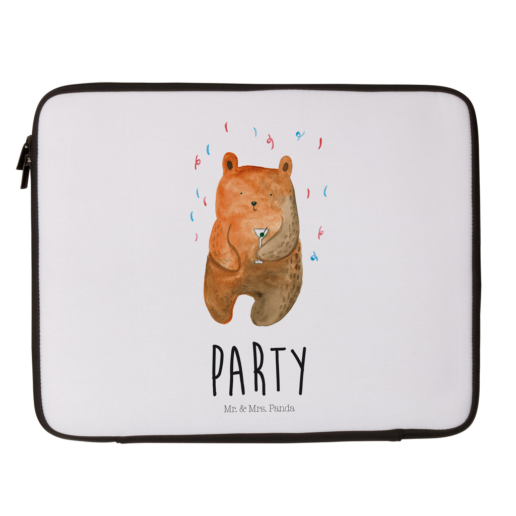 20 x 28 Notebook Tasche  Bär Party Notebook Tasche, Laptop, Computertasche, Tasche, Bär, Teddy, Teddybär, Geburtstag, Geburtstagsgeschenk, Geschenk, Party, Feiern, Abfeiern, Mitbringsel, Gute Laune, Lustig