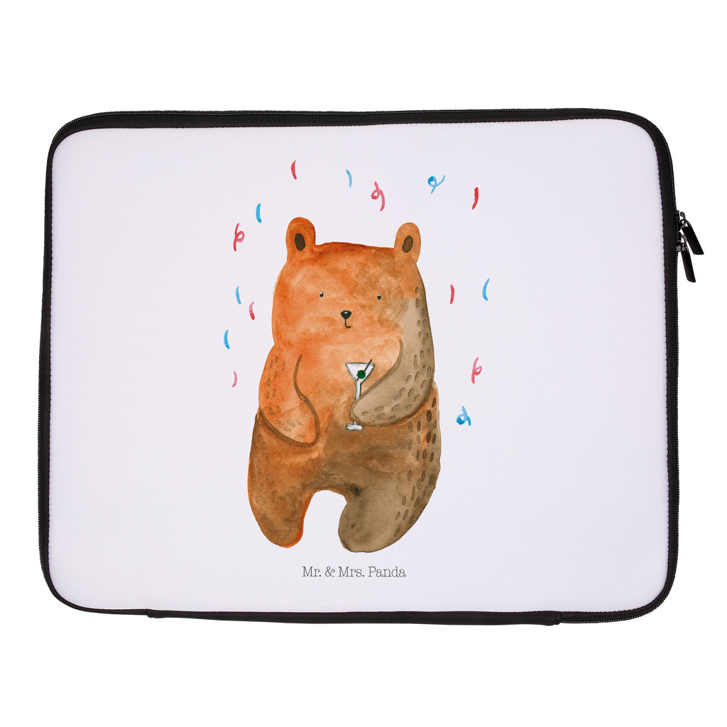 20 x 28 Notebook Tasche  Bär Party Notebook Tasche, Laptop, Computertasche, Tasche, Bär, Teddy, Teddybär, Geburtstag, Geburtstagsgeschenk, Geschenk, Party, Feiern, Abfeiern, Mitbringsel, Gute Laune, Lustig