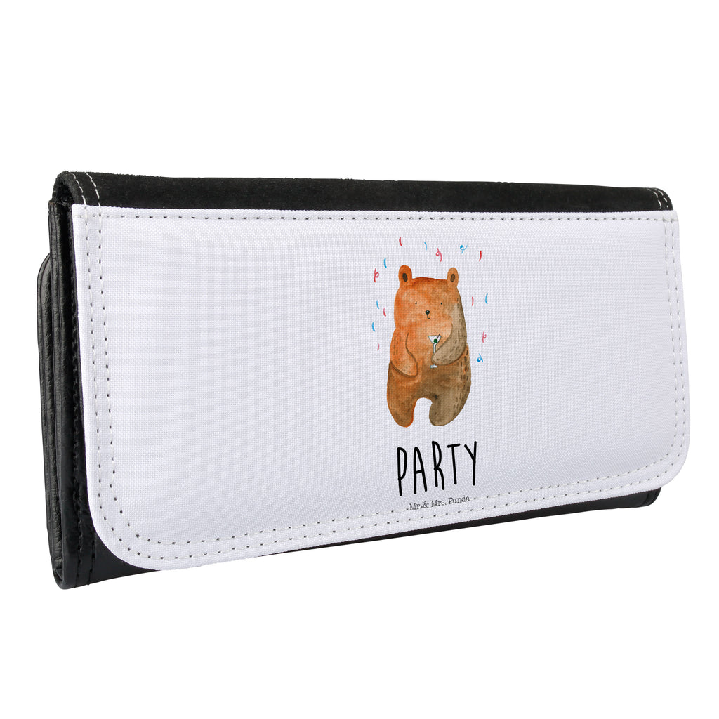 Damen Portemonnaie Bär Party Portemonnaie, Portemonee, Geldbörse, Damen, Groß, XXL, Geldbeutel, Portemonnaies, Bär, Teddy, Teddybär, Geburtstag, Geburtstagsgeschenk, Geschenk, Party, Feiern, Abfeiern, Mitbringsel, Gute Laune, Lustig