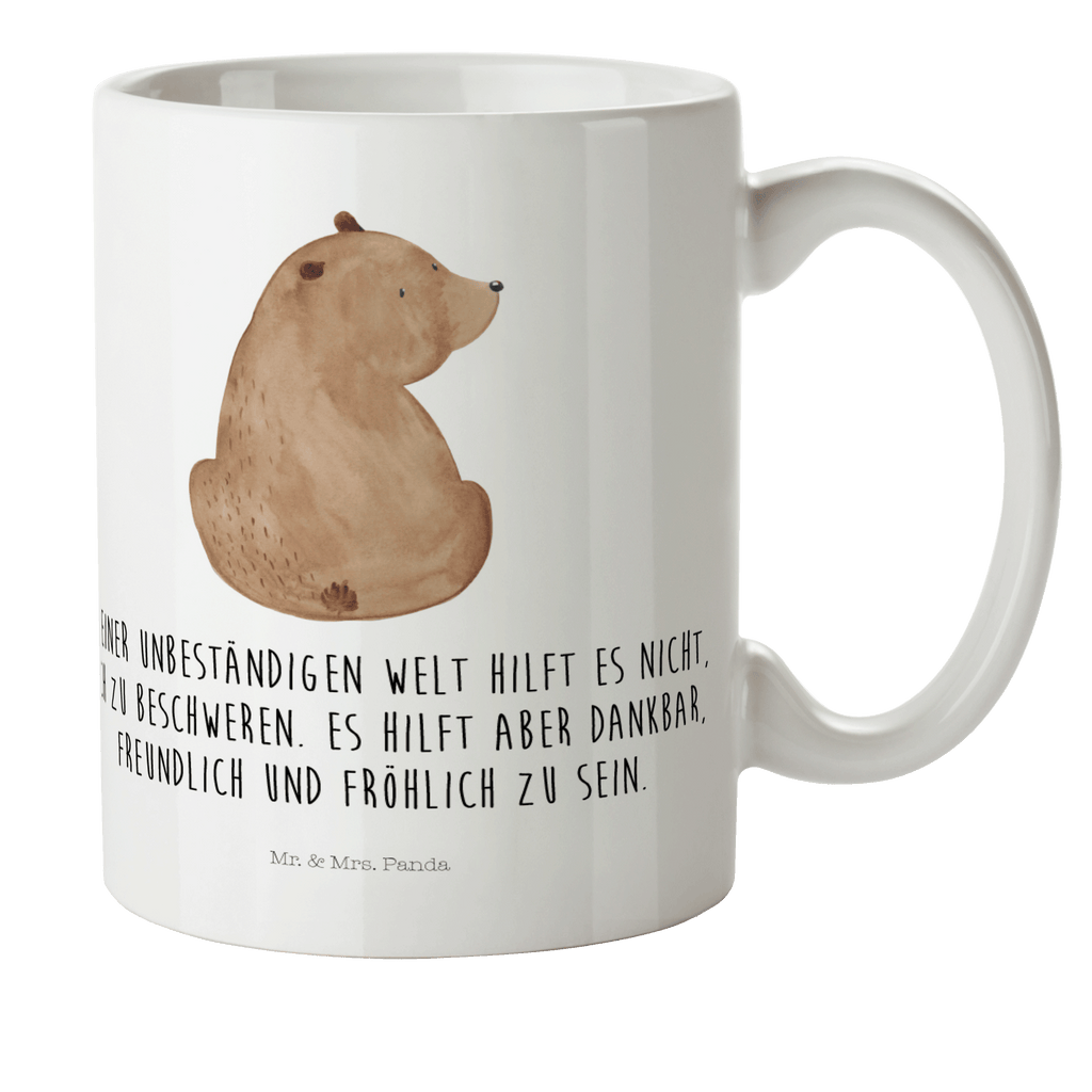Kindertasse Bär Schulterblick Kunststoff Tasse, Kindergarten, Tasse, Trinkbecher, Camping Becher, Kaffeetasse, Kunststoffbecher, Kindergartenbecher, Outdoorgeschirr, Kunststoffgeschirr, Reisebecher, Reisetasse, Kinderbecher, Bär, Teddy, Teddybär, Selbstachtung, Weltansicht, Motivation, Bären, Bärenliebe, Weisheit