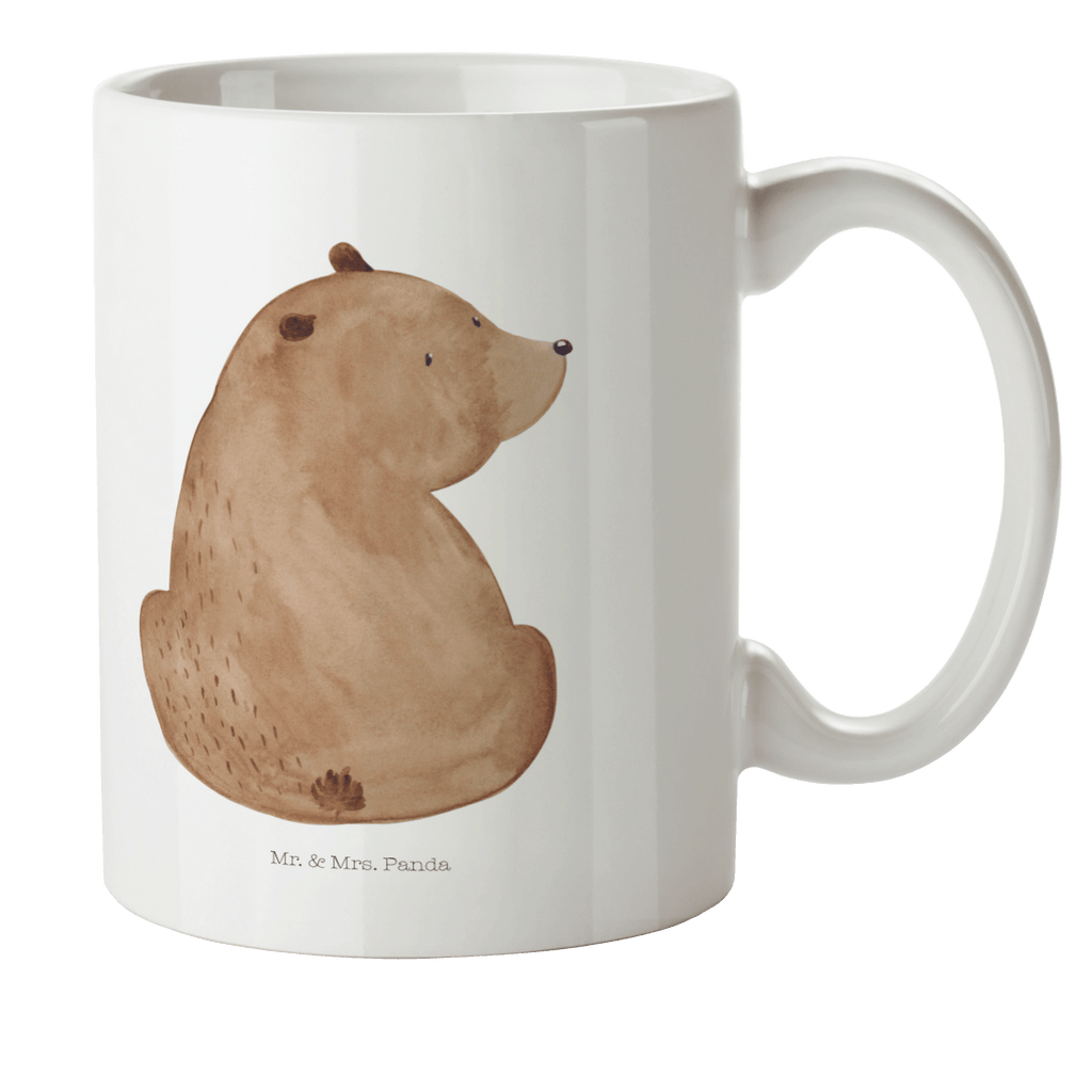 Kindertasse Bär Schulterblick Kunststoff Tasse, Kindergarten, Tasse, Trinkbecher, Camping Becher, Kaffeetasse, Kunststoffbecher, Kindergartenbecher, Outdoorgeschirr, Kunststoffgeschirr, Reisebecher, Reisetasse, Kinderbecher, Bär, Teddy, Teddybär, Selbstachtung, Weltansicht, Motivation, Bären, Bärenliebe, Weisheit