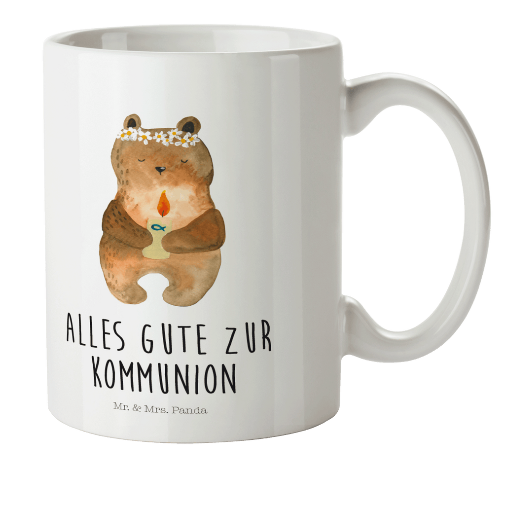 Kindertasse Kommunion-Bär Kunststoff Tasse, Kindergarten, Tasse, Trinkbecher, Camping Becher, Kaffeetasse, Kunststoffbecher, Kindergartenbecher, Outdoorgeschirr, Kunststoffgeschirr, Reisebecher, Reisetasse, Kinderbecher, Bär, Teddy, Teddybär, Kommunion, Gottes Segen, Taufkerze, katholisch
