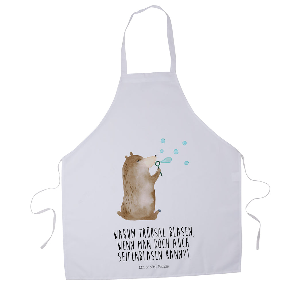 Kochschürze Bär Seifenblasen Schürze, Backschürze, Küchenschürze, Grillschürze, Latzschürze, Bär, Teddy, Teddybär, Seifenblasen Bär Lustig Sein Glücklich Traurig Happy