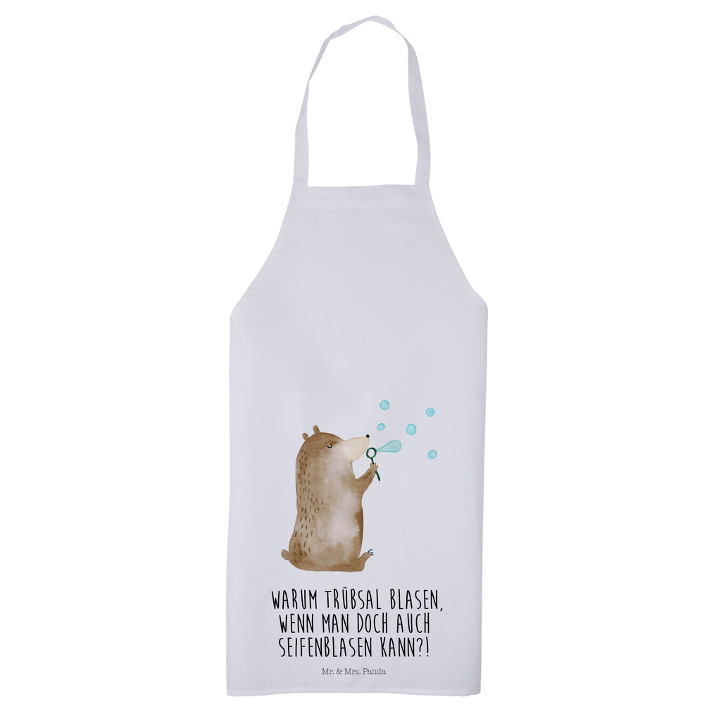 Kochschürze Bär Seifenblasen Schürze, Backschürze, Küchenschürze, Grillschürze, Latzschürze, Bär, Teddy, Teddybär, Seifenblasen Bär Lustig Sein Glücklich Traurig Happy