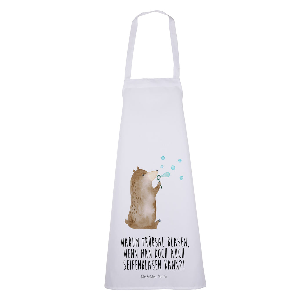 Kochschürze Bär Seifenblasen Schürze, Backschürze, Küchenschürze, Grillschürze, Latzschürze, Bär, Teddy, Teddybär, Seifenblasen Bär Lustig Sein Glücklich Traurig Happy