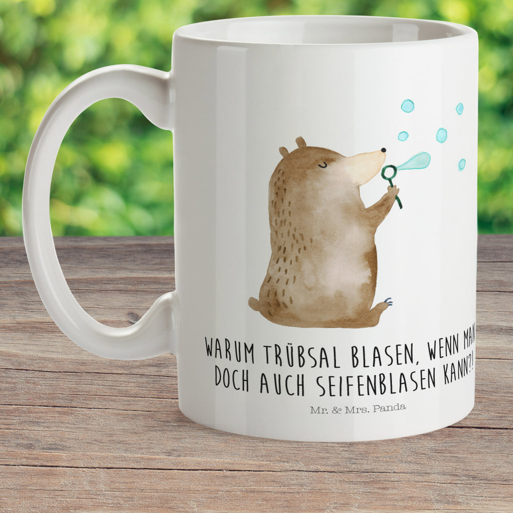 Kindertasse Bär Seifenblasen Kunststoff Tasse, Kindergarten, Tasse, Trinkbecher, Camping Becher, Kaffeetasse, Kunststoffbecher, Kindergartenbecher, Outdoorgeschirr, Kunststoffgeschirr, Reisebecher, Reisetasse, Kinderbecher, Bär, Teddy, Teddybär, Seifenblasen Bär Lustig Sein Glücklich Traurig Happy