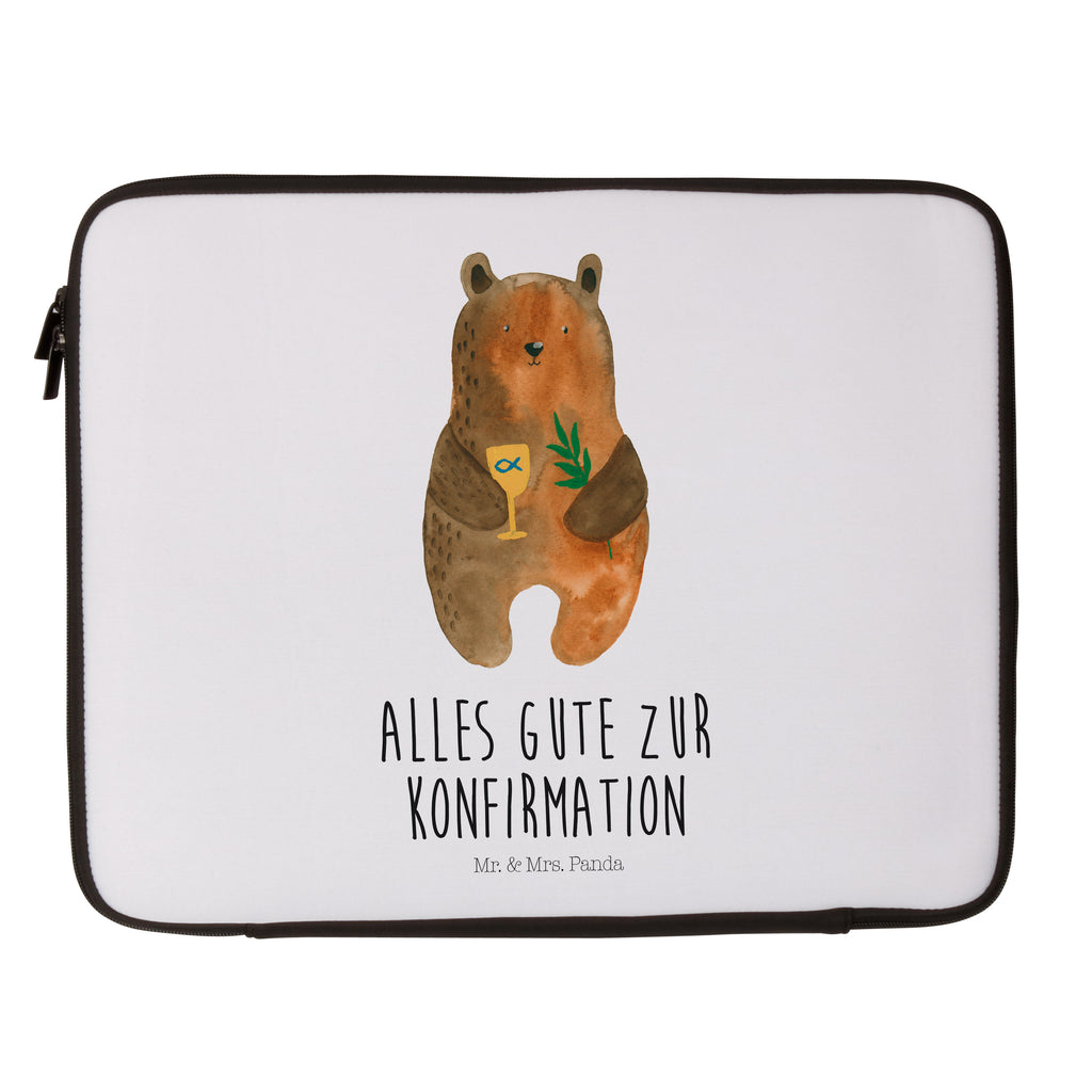 20 x 28 Notebook Tasche  Konfirmation-Bär Notebook Tasche, Laptop, Computertasche, Tasche, Bär, Teddy, Teddybär, Konfirmation, Kirche, evangelisch, Gottesdienst
