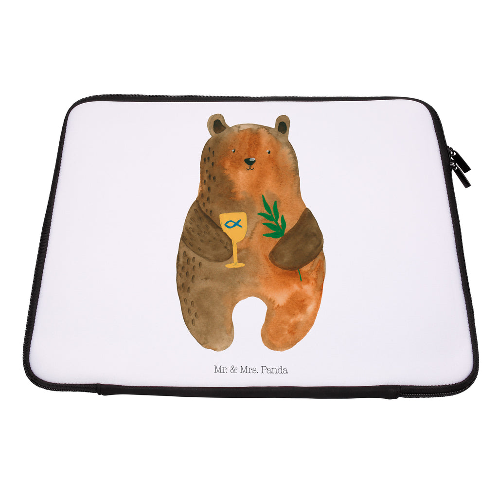 20 x 28 Notebook Tasche  Konfirmation-Bär Notebook Tasche, Laptop, Computertasche, Tasche, Bär, Teddy, Teddybär, Konfirmation, Kirche, evangelisch, Gottesdienst