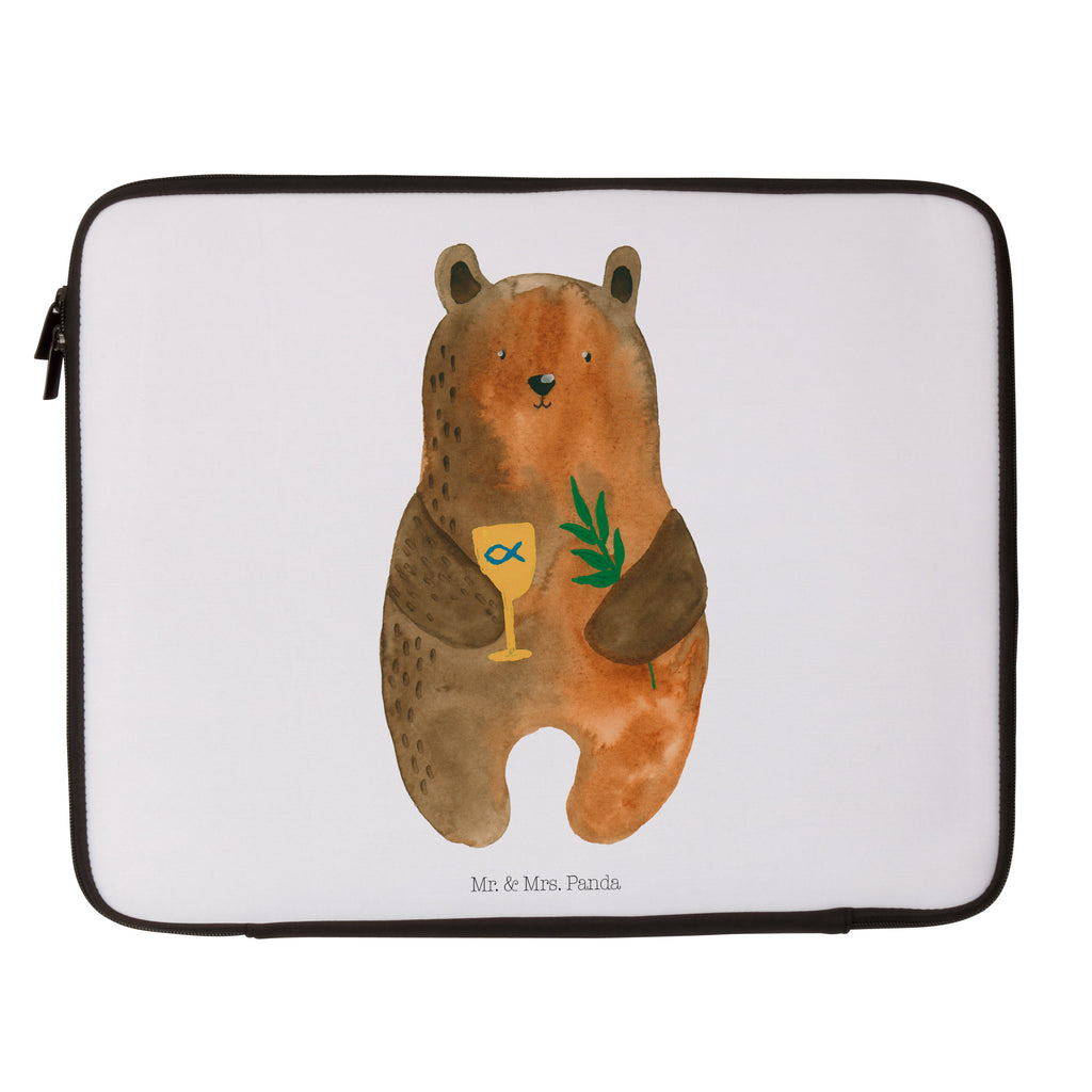 20 x 28 Notebook Tasche  Konfirmation-Bär Notebook Tasche, Laptop, Computertasche, Tasche, Bär, Teddy, Teddybär, Konfirmation, Kirche, evangelisch, Gottesdienst