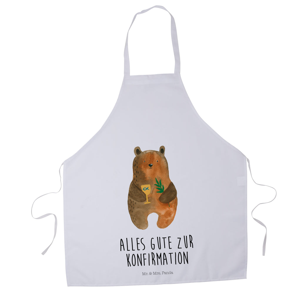 Kochschürze Konfirmation-Bär Schürze, Backschürze, Küchenschürze, Grillschürze, Latzschürze, Bär, Teddy, Teddybär, Konfirmation, Kirche, evangelisch, Gottesdienst