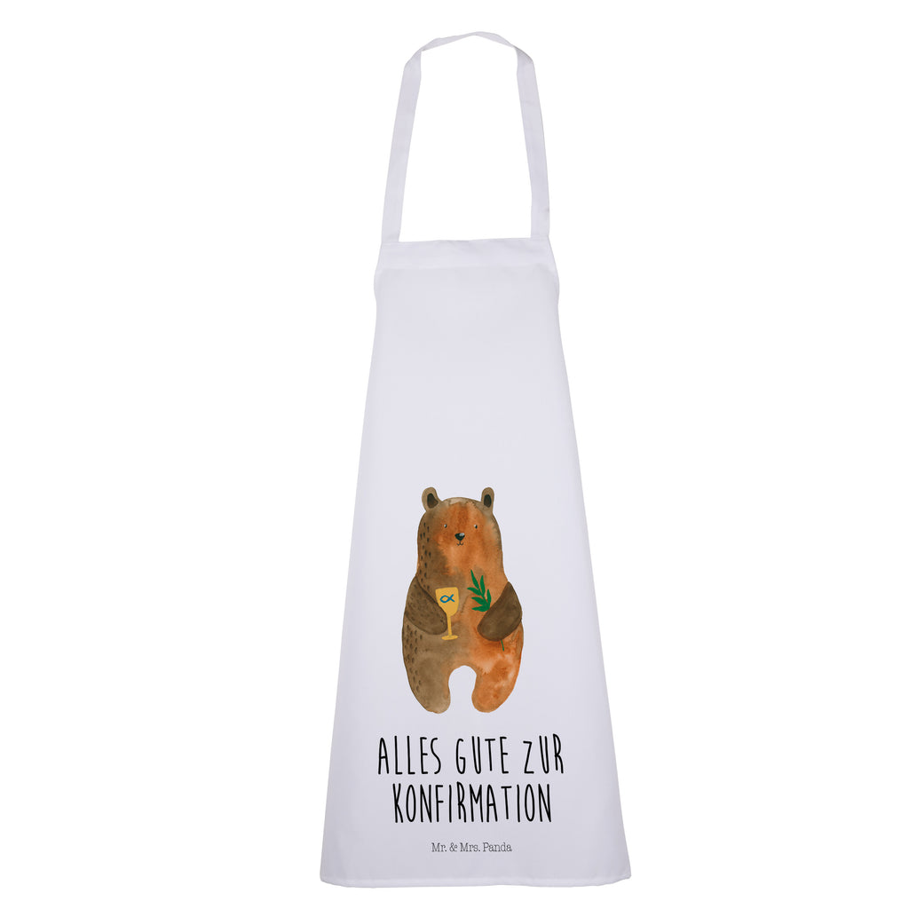 Kochschürze Konfirmation-Bär Schürze, Backschürze, Küchenschürze, Grillschürze, Latzschürze, Bär, Teddy, Teddybär, Konfirmation, Kirche, evangelisch, Gottesdienst